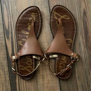 Sam Edelman Greta leather thong sandals